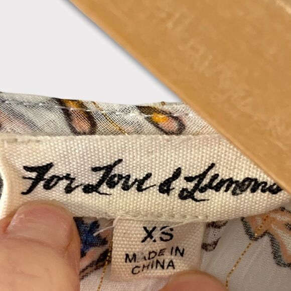 For Love & Lemons Elyse Flirty Mini Dress - Picture 10 of 11